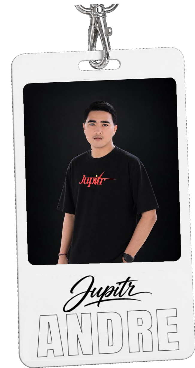 Jupitr crew pass for Andre Astika