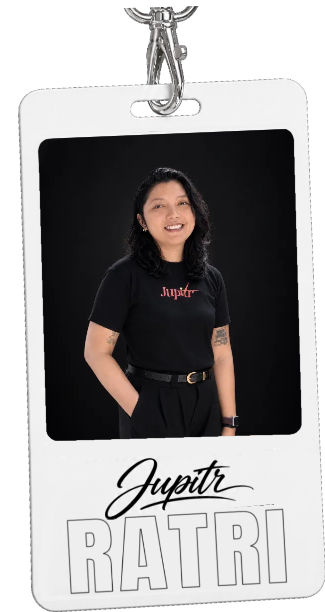Jupitr crew pass for Ratri Jawanes